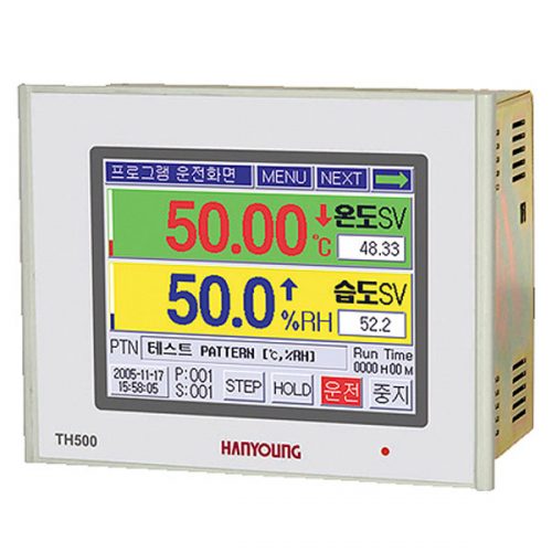 کنترلر دما و رطوبت قابل برنامه ریزی و خروجی RS485/422 هانیانگ مدل HANYOUNG TH500